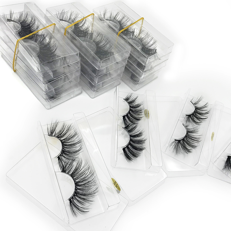 

ICQUEEN 100 pairs eyelashes natural long 3d mink lashes wholesale false eyelashes makeup mink eyelash extensions