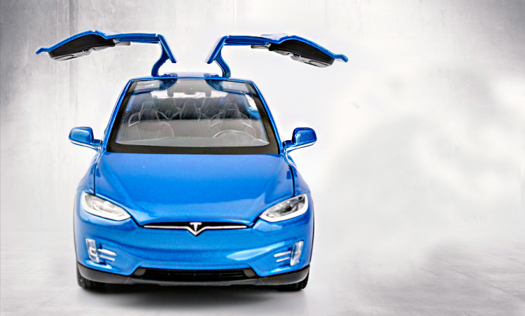 tesla model x toy model