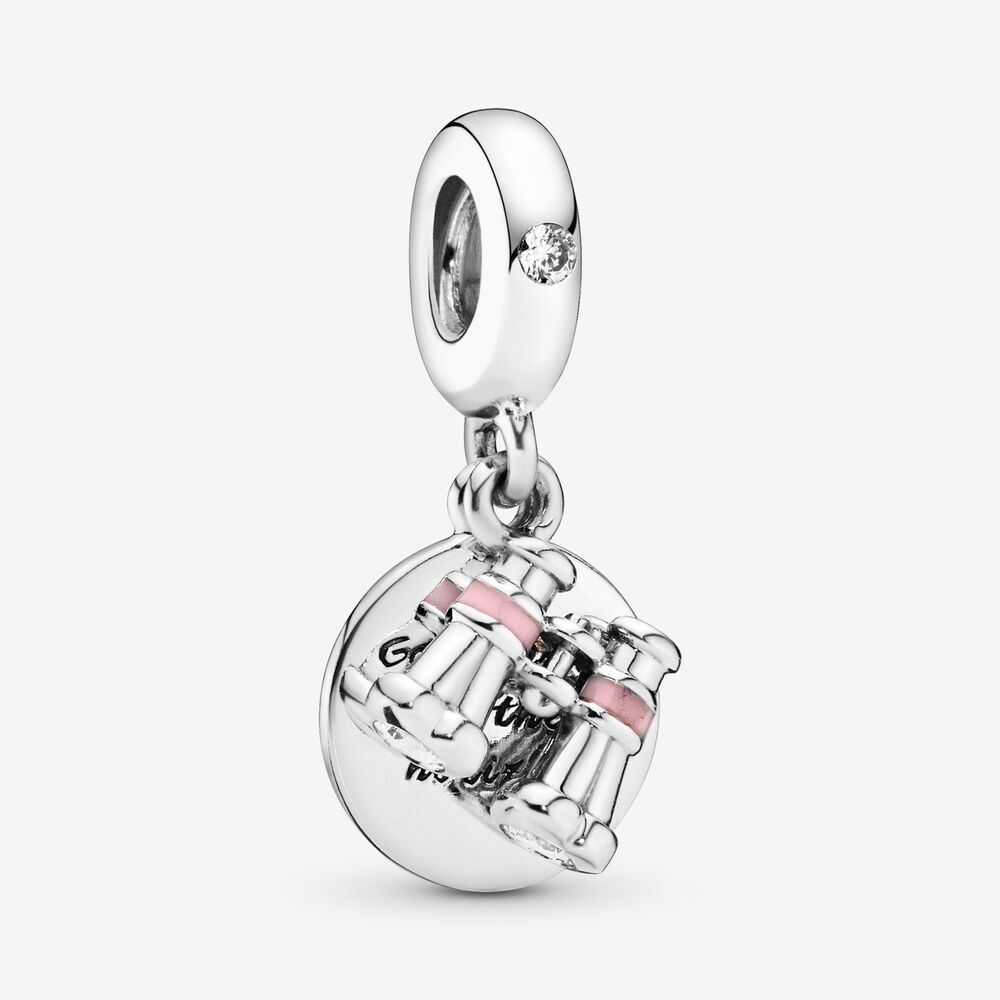 Fit Pandora Bracelet Charm 925 Silver Binoculars Dangle Style Charms Beads Bracelets Bangle Gift DIY Jewelry With Original LOGO-image-487091999
