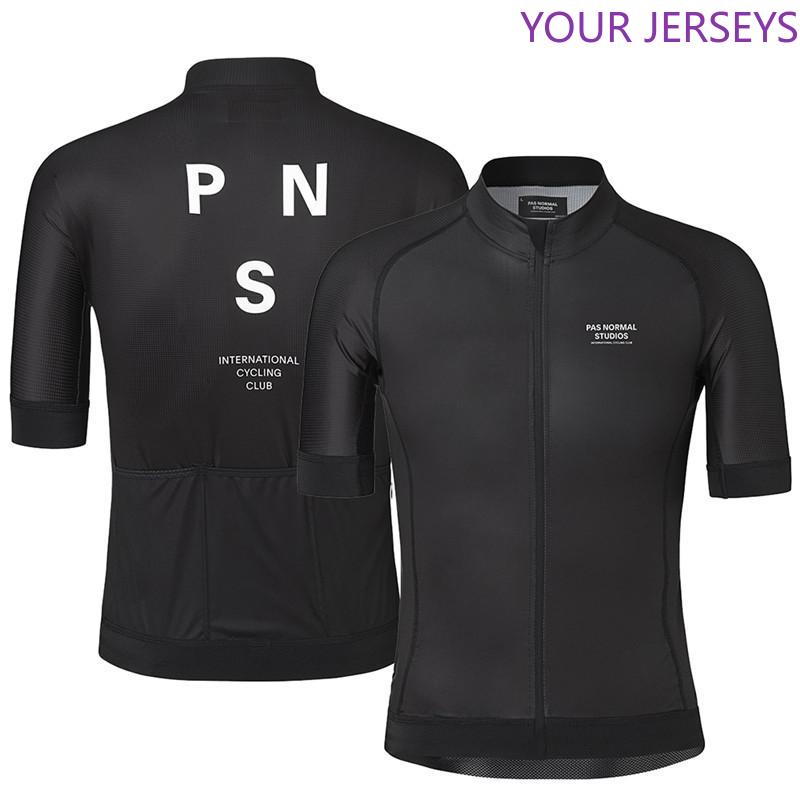 PNS 2020 Bike Tops Clothing Wear Silicone Non-slip Cyclin Shirt Summer Short Sleeve Cycling Jersey For Men Quick Dry Bicycle MTB