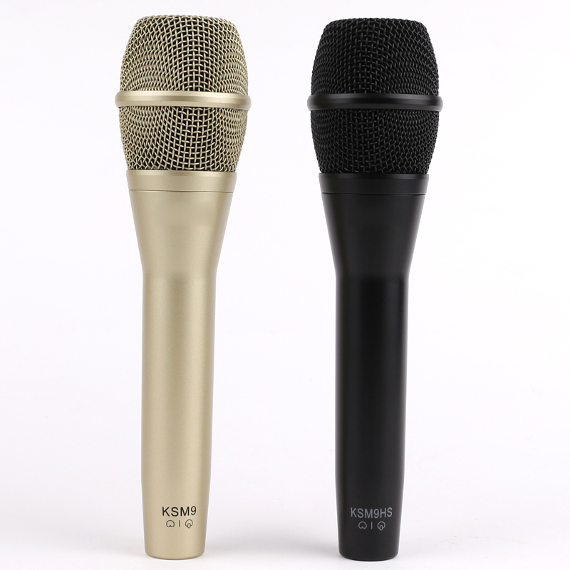 

Top Quality KSM8 KSM9 Classic Wired Microphone Professional Handheld Karaoke Vocal Singing Dynamic Podcast Mic by DHL