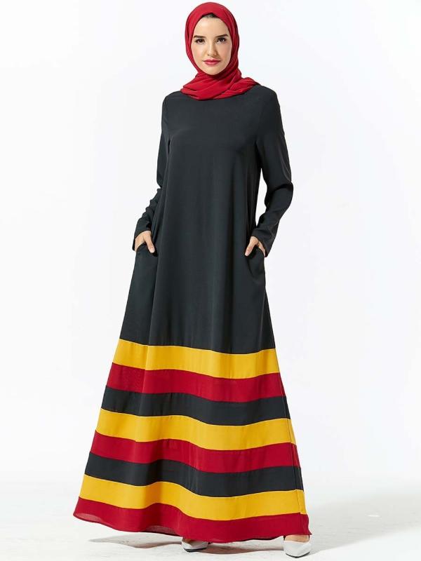 

Hot Holiday Abaya Turkey Abaya Turkish Faldas For Lovers No Headscarf