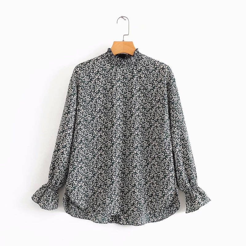 

Wide Women Blouse Chiffon Shirt Summer 2020 New Fashion Full Sleeve Oversize Top Female Casual Pullover Shirt, As photo