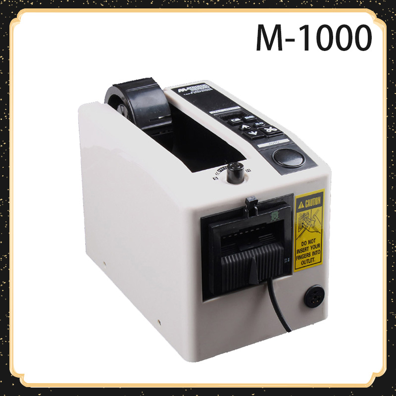 

M-1000 Automatic packing dispenser tape dhesive cutting cutter machine 7-50mm Width Office Equipment 220V/110V