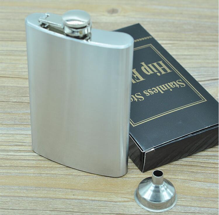 

Stainless Steel Hip Flask 4oz 5oz 6oz 7oz 8oz 10oz Pocket Hip Flasks Flagon Ounce Whisky Stoup Wine Pot Alcohol Bottle With Funnel