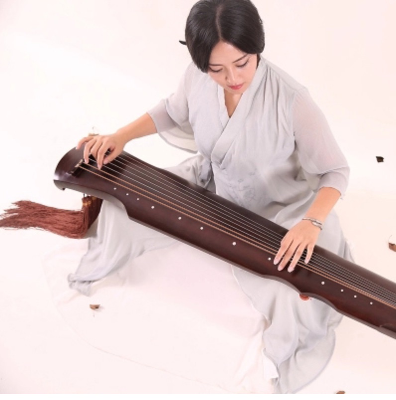 Fuxi Style Old Tongmu Guqin Professional Playing Beginner-image-549674143