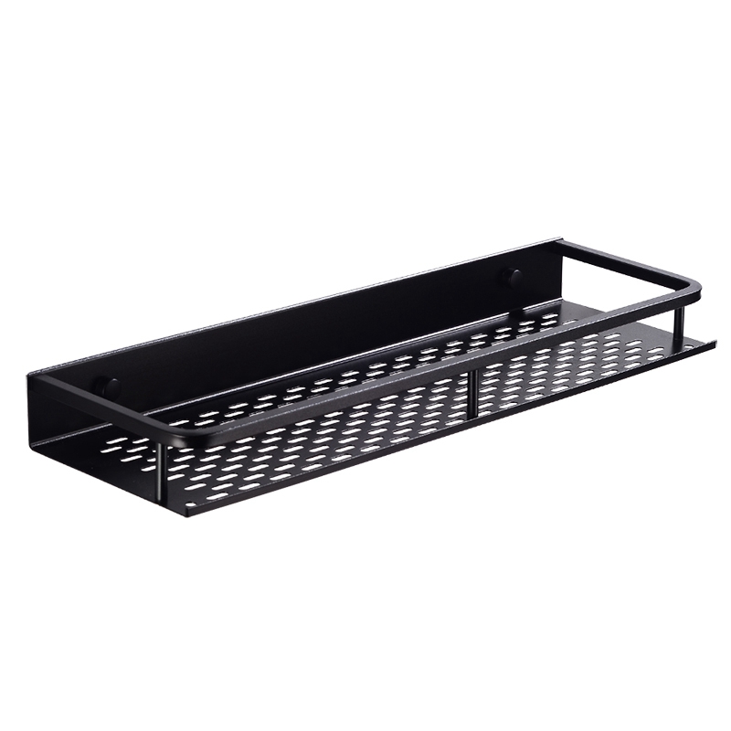 

Bathroom Shelf Corner Organizer Space Aluminum Bathroom Kitchen Shelves Shower Shampoo Storage Rack Wall Mounted Decorative Corn