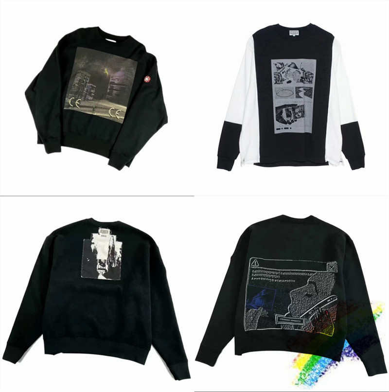 CAVEMPT CAV EMPT Sweatshirts Men Women High quality Embroidery Distressed Tie dye Hoodie Hooded Mens CAV EMPT Pullover T200531