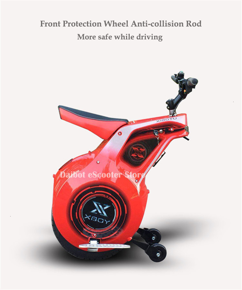 Powerful Electric Scooter One Wheel Self Balancing Scooters 19 Inch Motorcycle 800W 60V Electric Unicycle Scooter With APP (9)