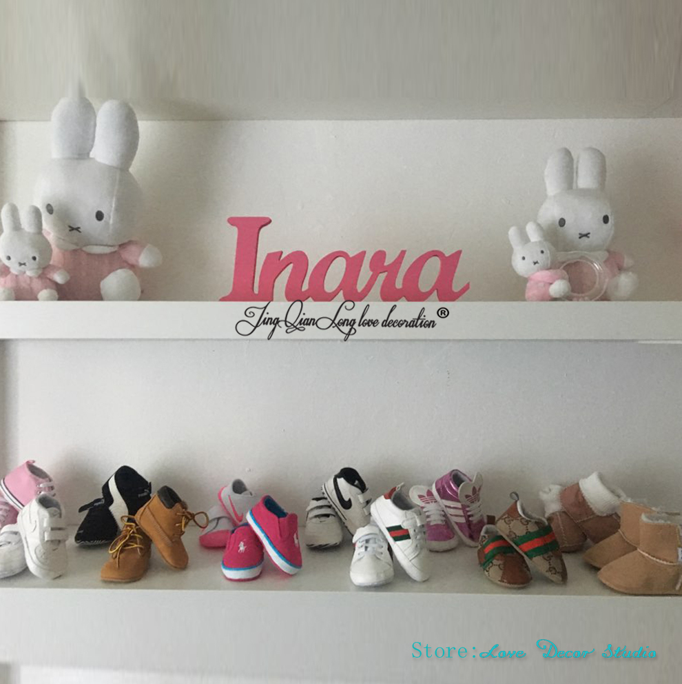 2019 Beautiful Wooden Name Signs Children S Name Wall Decor Wooden