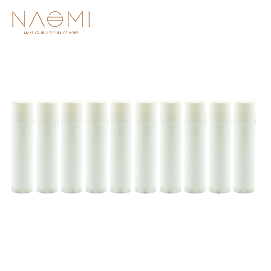 

NAOMI 10pcs Tubes Cork Grease For Flute Oboe Clarinet Saxophone Reed Instruments