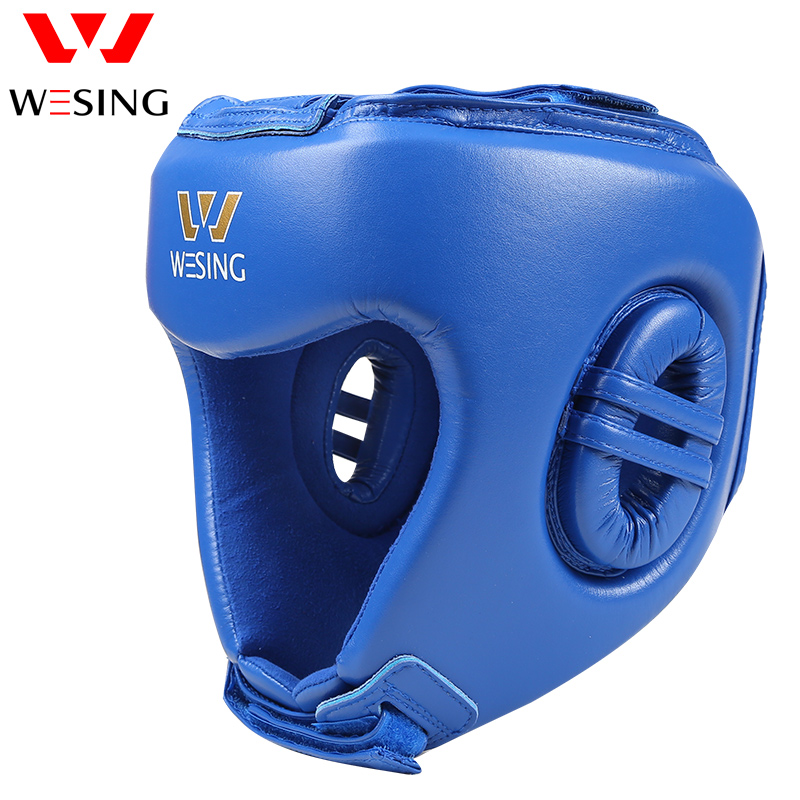 

Wesing AIBA Approved Boxing Head Guard Martial Art Muay Thai Fighting Protective Gears for Professional Athlete Competition Gear