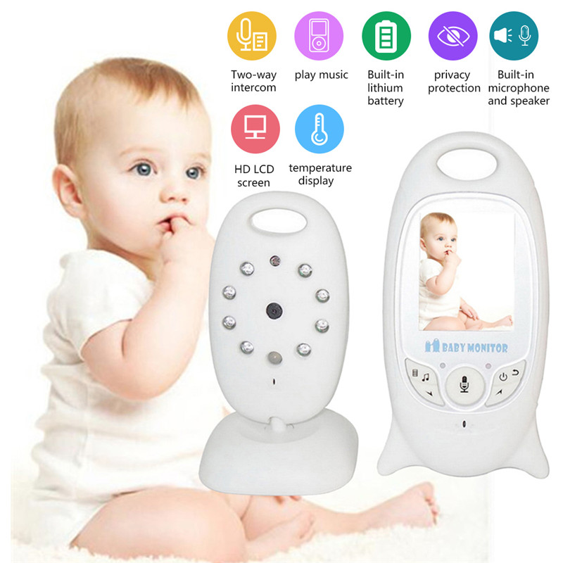 

2Inch Video Baby Monitor VB601 Wireless IP Camera Infrared Night Vision Two Way Talk Support Temperature Monitoring English