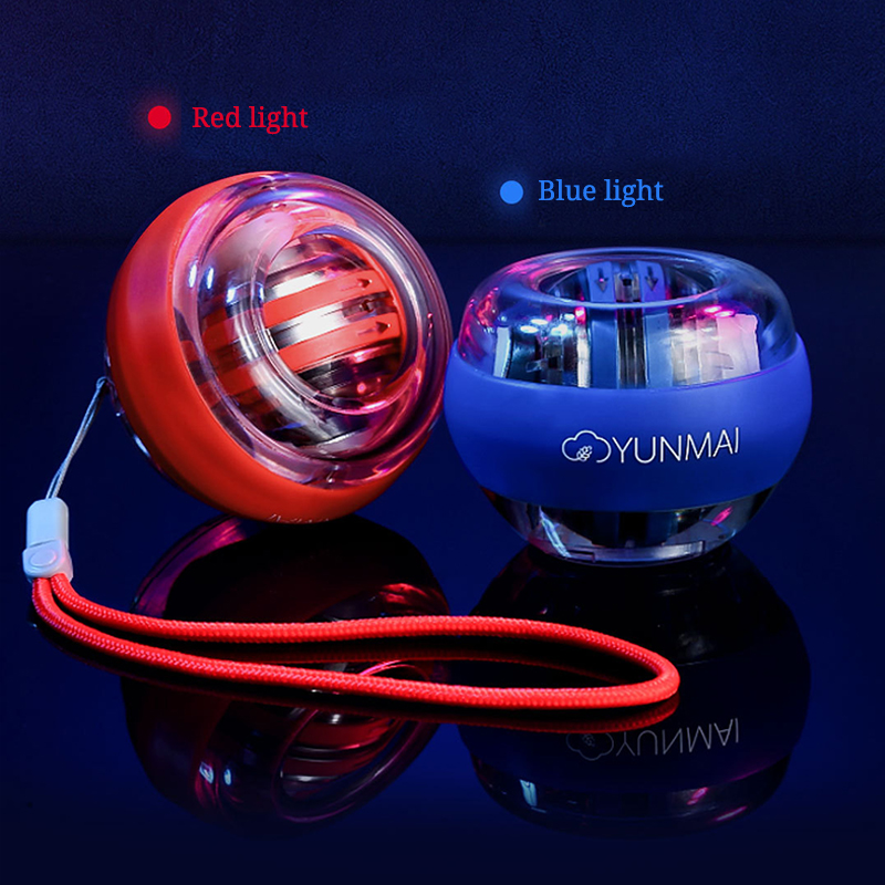 

home gym equipment LED Wrist Ball Super Gyroscope powerball self-starting Gyro arm force trainer Muscle Relax Gym Fitness Equipment