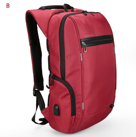 

Designer backpack 2019 New travel bags Factory Direct Outdoor Business casual bags with UBS Laptop bags two models to choose, Black