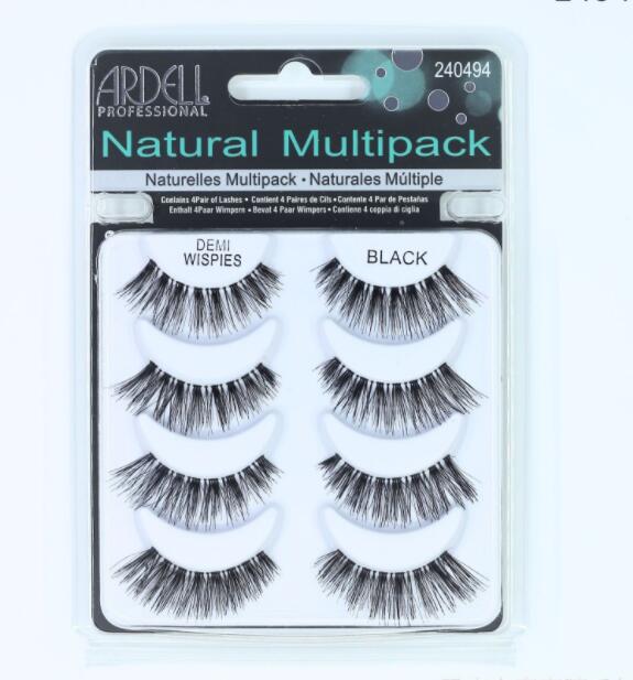 

4Pairs/set Mink Eyelashes Short Style Mink False Lashes Natural Thick Long Handmade Eyelash Eye Makeup Eye Lashes Extension Tools GGA2099