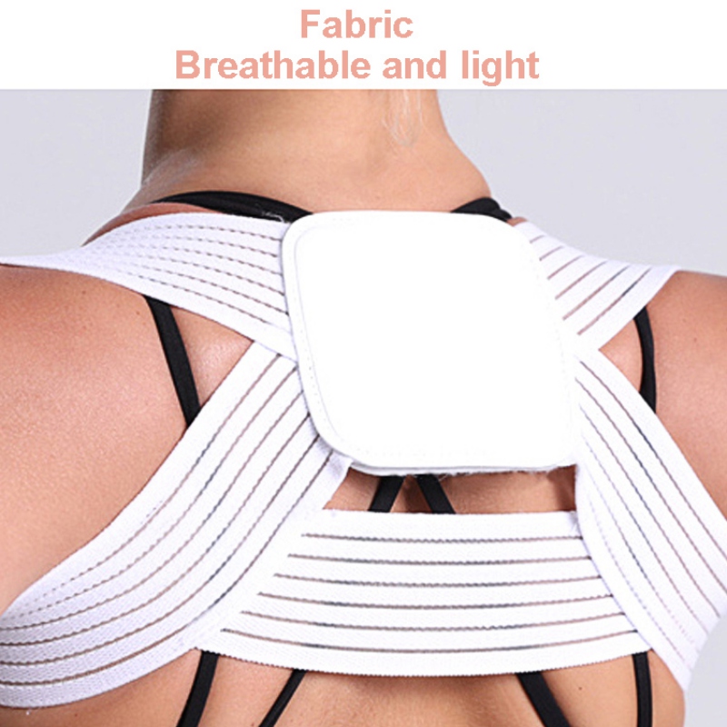 

ForAdjustable Humpback Back Pain Brace Back Posture Corrector Breathable Protection Spine Shoulder Posture Correction Band, W1