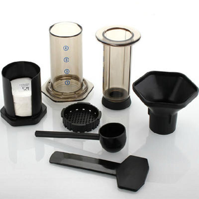 

Semi-automatic Portable Filter Manual Coffee Maker Coffee Pot Similar Presses Machine With 3Filter Paper kitchen