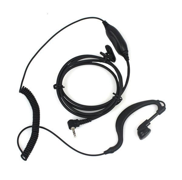 

1 PIN PTT Earpiece MIC FOR Motorola Radios Curl Line 2.5mm T6200 T6210 T6220 T6250 T6300 T6400 T7200 Black C021 Alishow 20