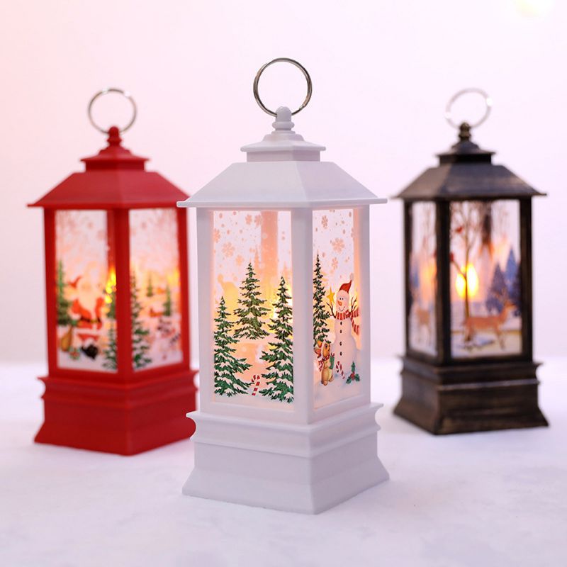 

Christmas Decorations for Home Led Christmas Candle with LED Tree Decoration Light Candles Snowman Reindeer