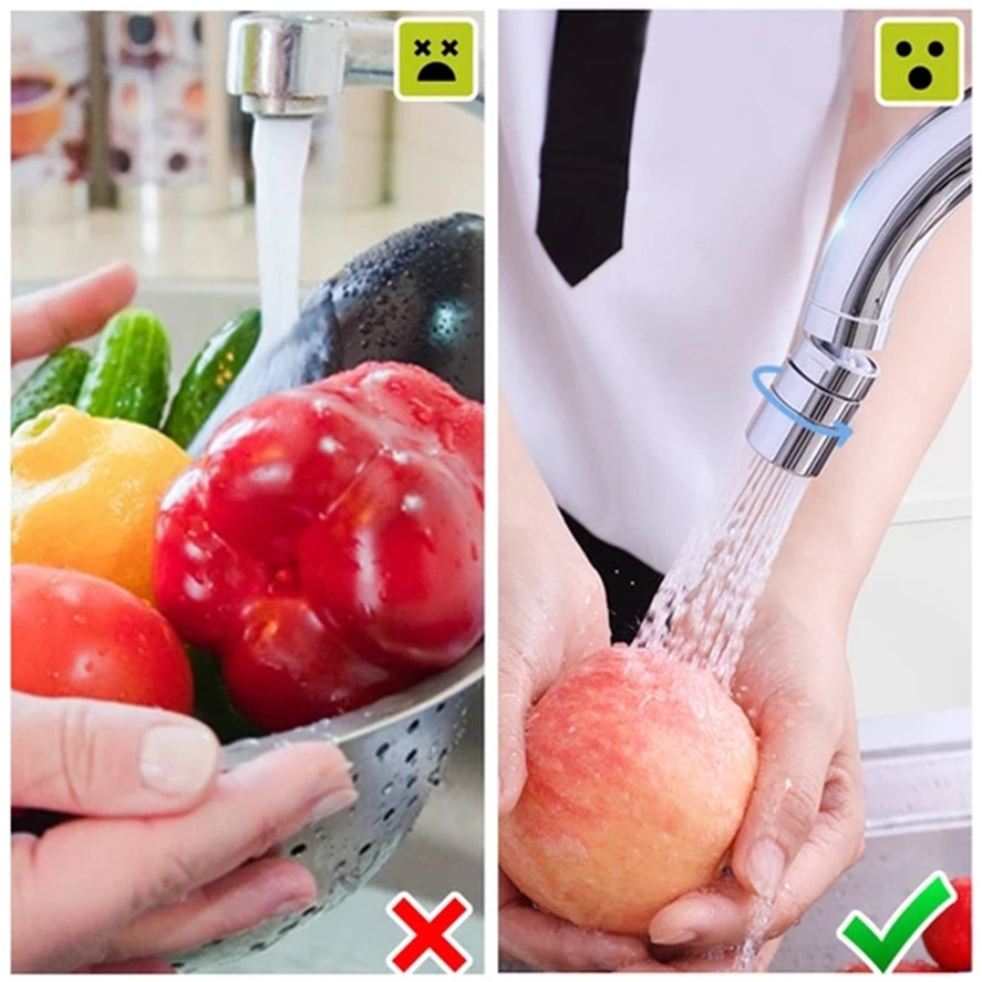 

New 1PC Kitchen Brass Water Saving Tap Faucet Aerator Sprayer Attachment with 360-Degree Swivel 1113#30