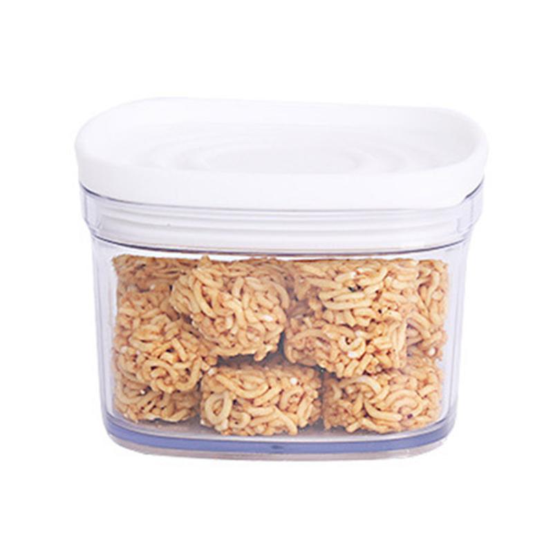 

220ml / 650ml Plastic Storage Jar Tansparent Sealed Coffee Beans Cereal Preservation Container Box TB Sale