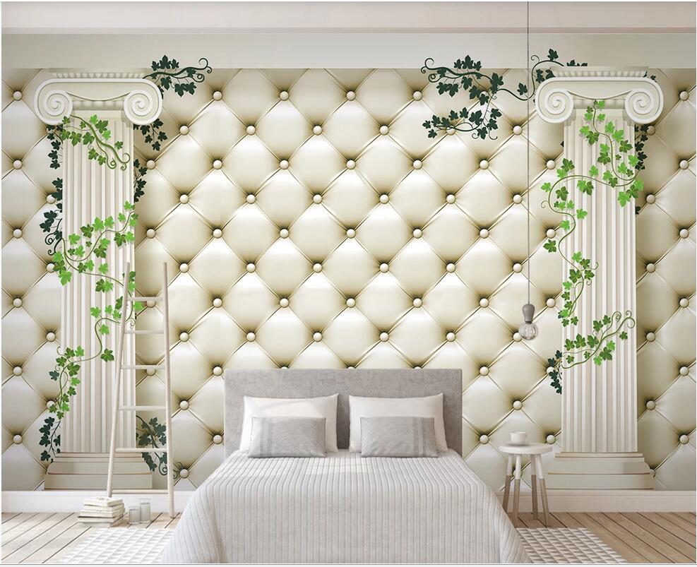 

3d wallpaper custom photo European style Roman column living room soft pack TV background wall home decor wall paper for walls 3 d, Non-woven