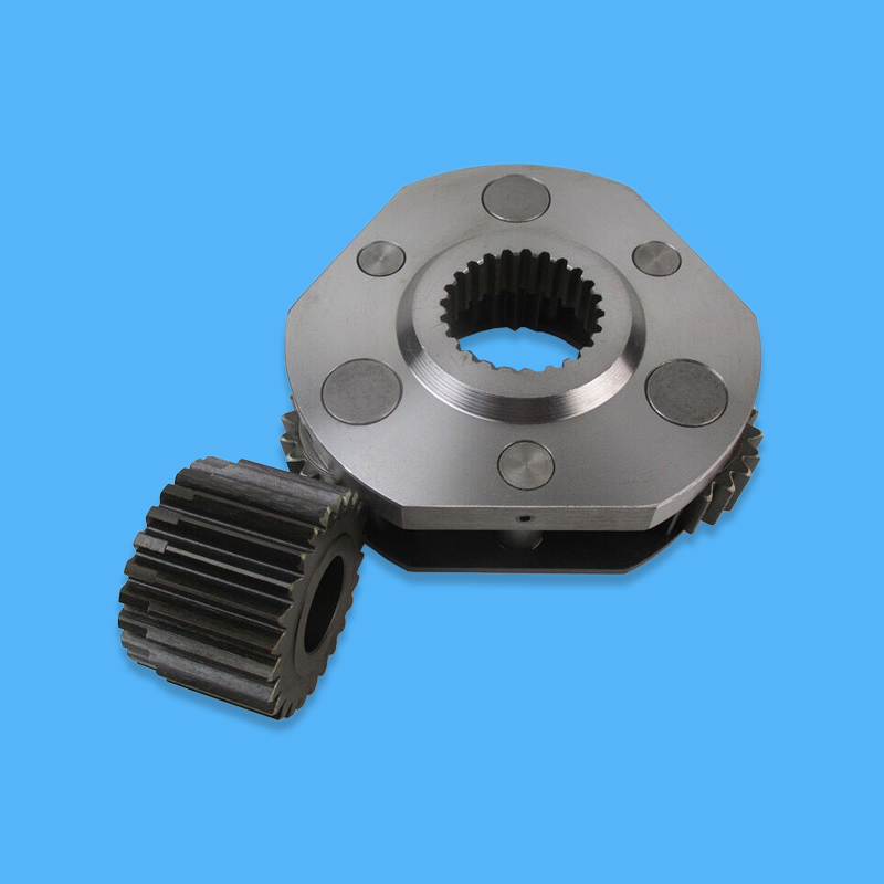Planetary Carrier Planet Spider Assembly with Sun Gear for Swing Reduction Gearbox Device Fit SH120 SH265-image-478204310