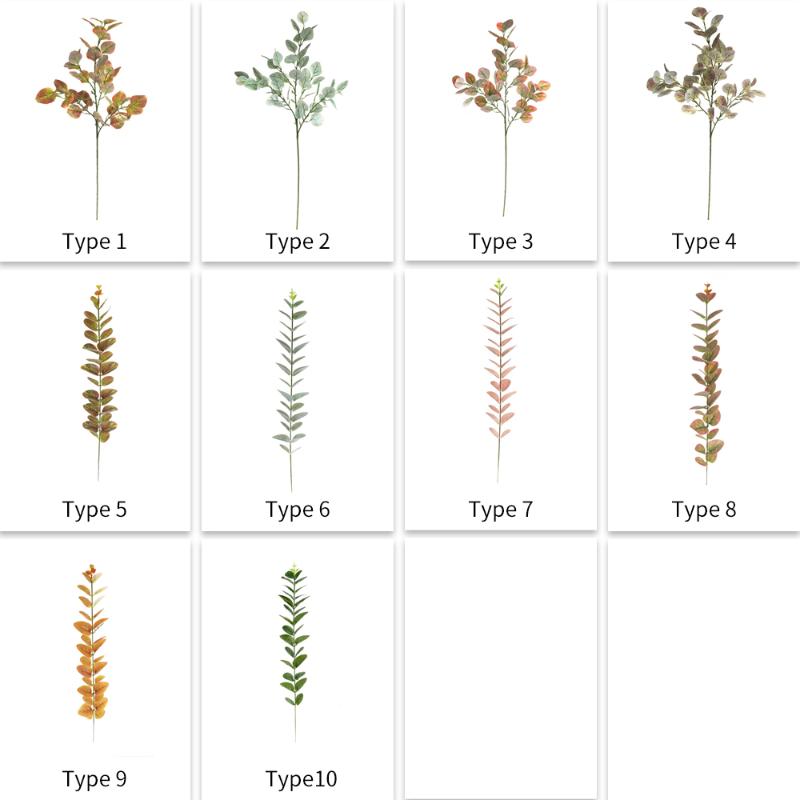 

Hot Christmas Artificial Branches Plants Leaves DIY Decoration Fake Garland Branches for Festival Party Lawn Landscape Fence Wed