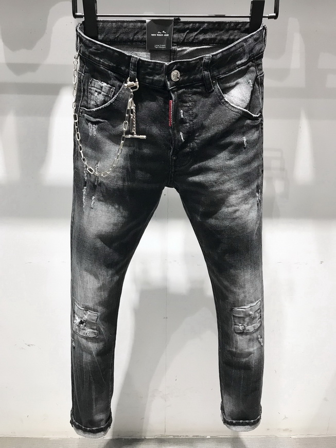 

2019, the new brand fashion European and American summer men's wear jeans are men's casual jeans #9622, 9612