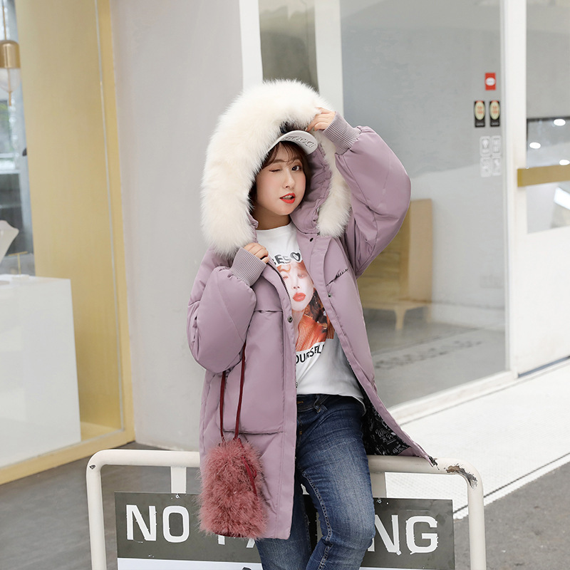 

Plus Women Jacket Size White Duck Down Coat Winter Down Jacket Women Korean Puffer Casaco 806 YY1261, Black