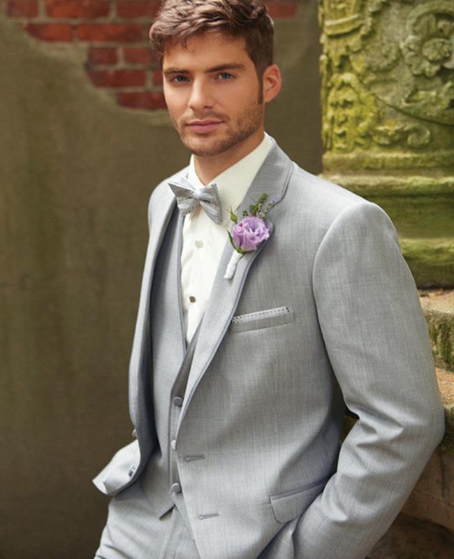 

Men's Slim Fit Suit Groom 3 Piece Jacket Vest Pants Sets Formal Wedding Notch Lapel Blazer Ternos Para Noivos, Black