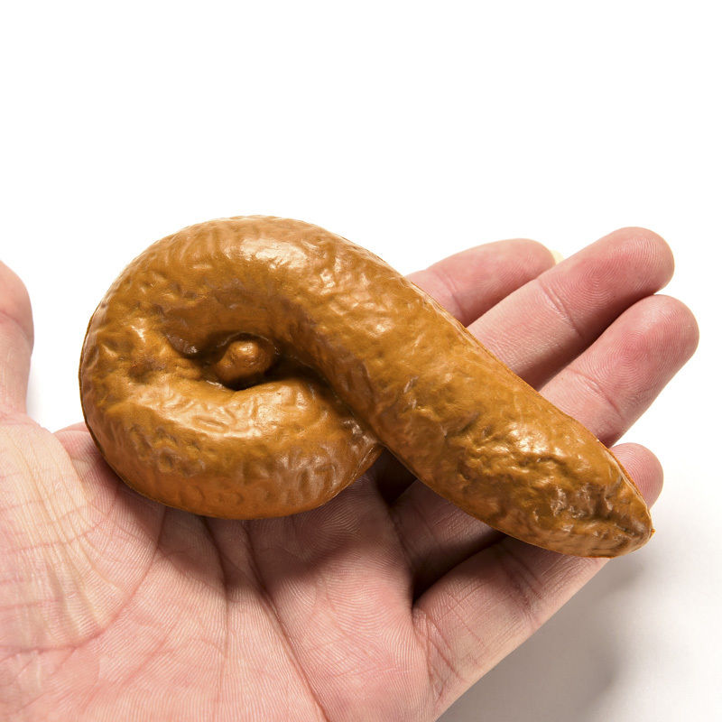 

11 x 6 x 3.5cm Gag-Funny Joke Tricky Toys Mischief Turd Gag Gift Realistic Shits poop Fake Turd Classic Shit Funny Toys
