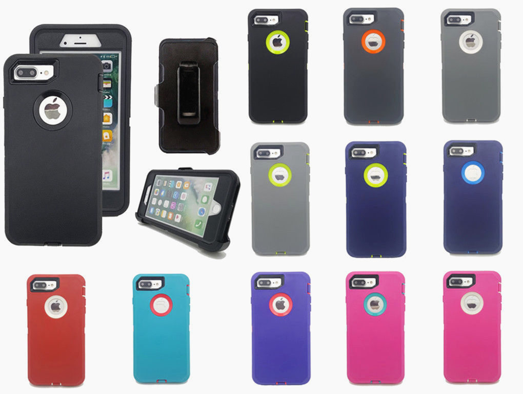 

Scratchproof Crashproof Defender Phone Cases For iPhone 13 Pro Max 7 8 11 12 X Xr Xs Samsung Galaxy S21 Plus S20 Ultra Note20 S9 Hybrid Robot Heavy Duty Shockproof Cover, Mix colors / best selling colors