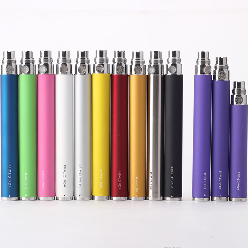 

Ego C Twist Vape Pen Battery Variable Voltage 3.2-4.8V Wax Vaporizer 650 900 1100 1300 mAh 510 Thread Vapor