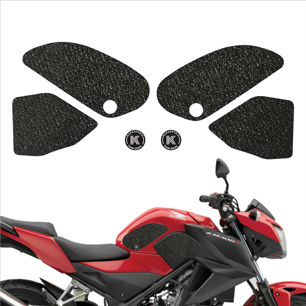 

Motorcycle protection pad tank grip fuel tank pad sticker gasoline knee traction side decal for HONDA 14-15 INTERCEPTOR VFR800F, K-tg01-097-cle