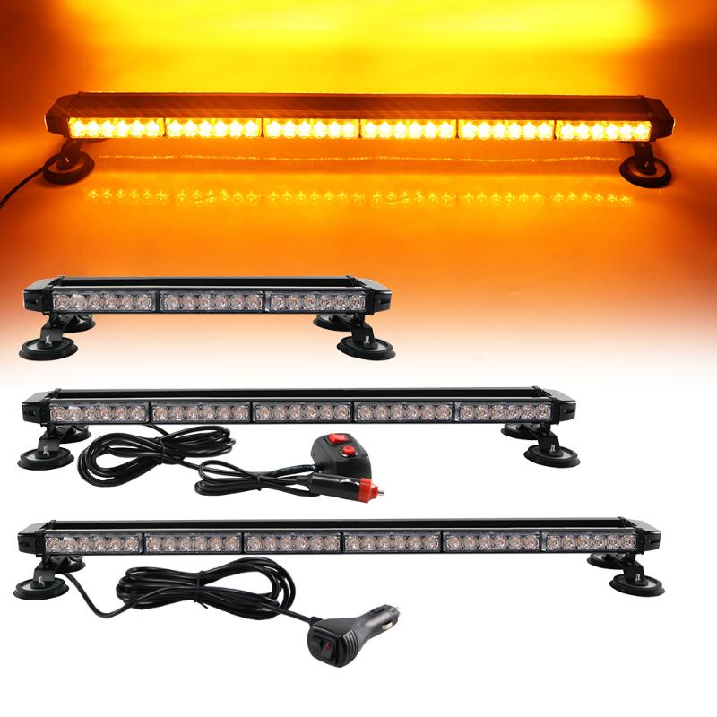 

Four Sides 20" 26" 38" 44" 50" 270W 90 LED Truck Car Strobe Lights Emergency Flash LED Warning Light Bar 12V 24V Amber Red Blue