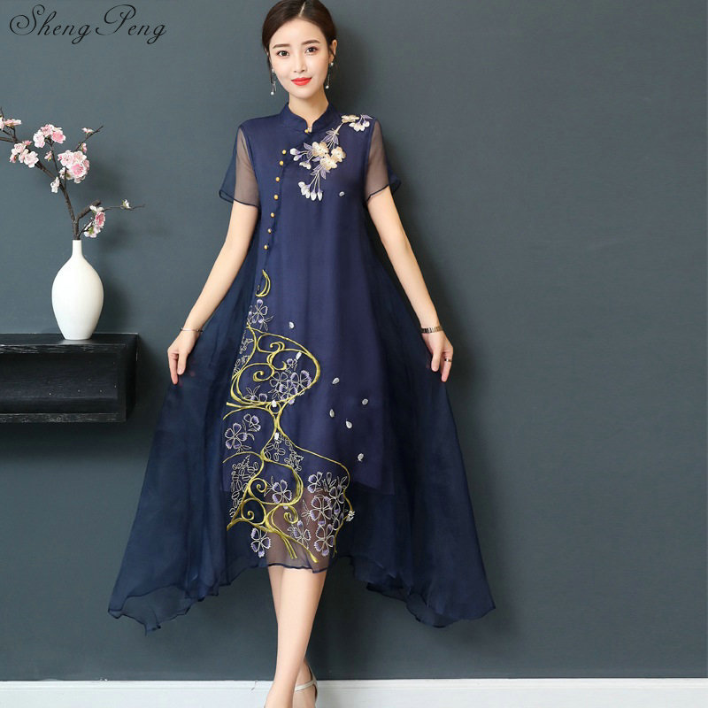 plus size traditional chinese dress