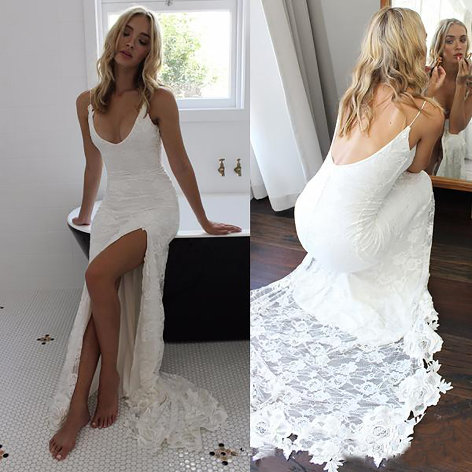 sexy casual wedding dress