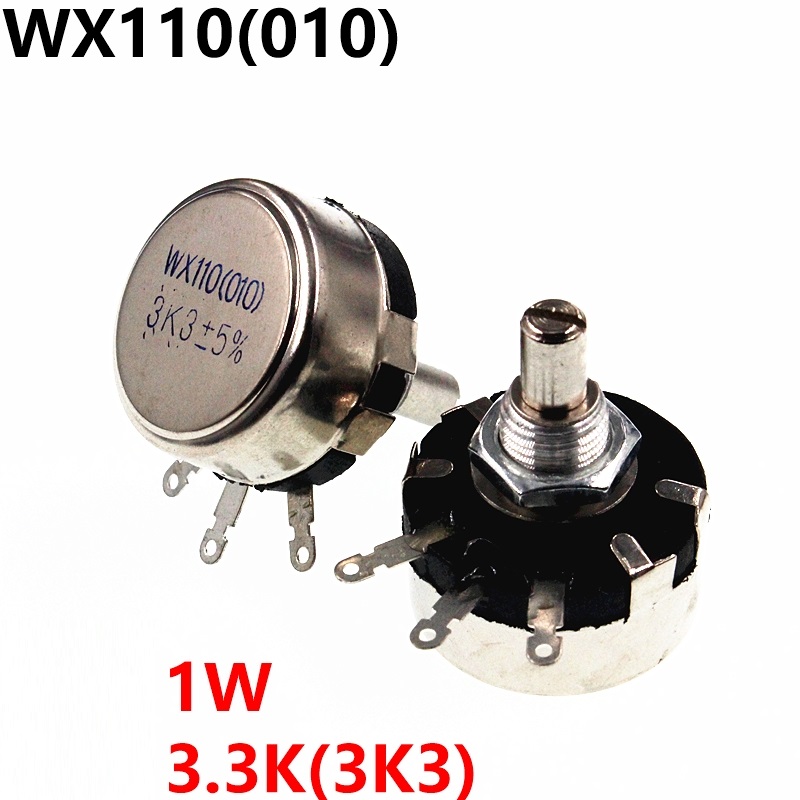 WX110 010 WX010 1W 3K3 3.3K Potentiometer Adjustable Resistors-image-531006219