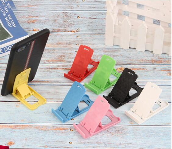 

100pcs S L Adjustable Car Phone Holder Stand Foldable Desk Stand Holder 4 Degrees Universal For IPhone For Xiaomi For Huawei, Small mixed colors