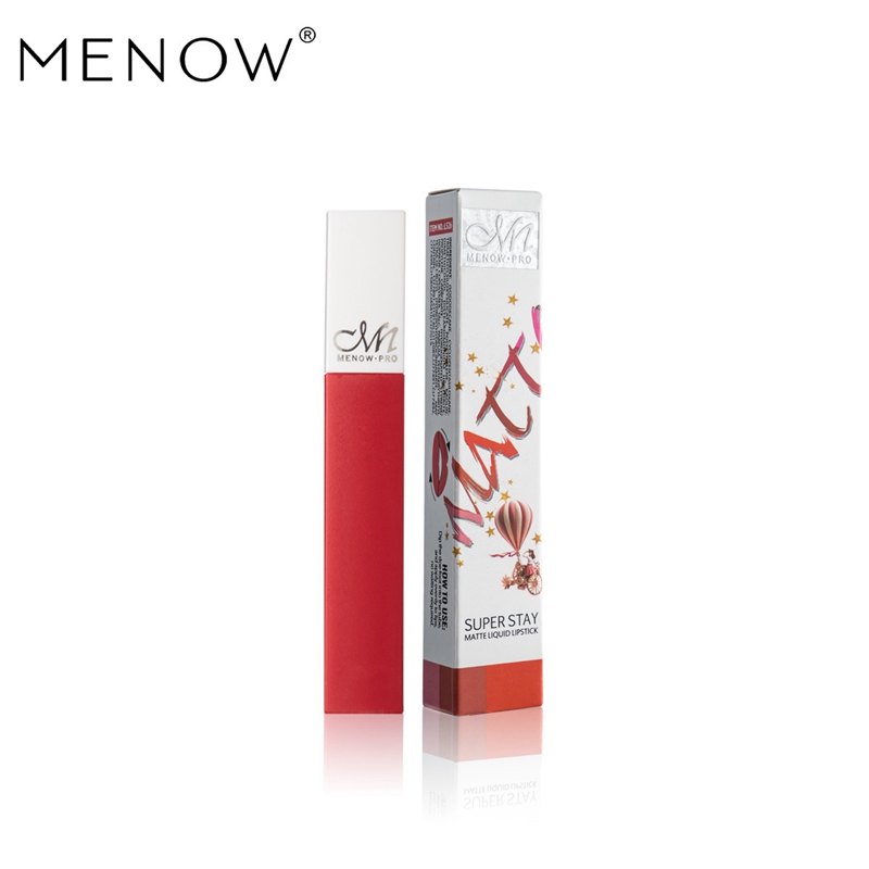 

MENOW Brand 12 Colors Matte Lip Gloss Women Lips Maquiagem Matt Lip Gloss Make up Lipgloss Mate Batom Lip Stick, As picture show