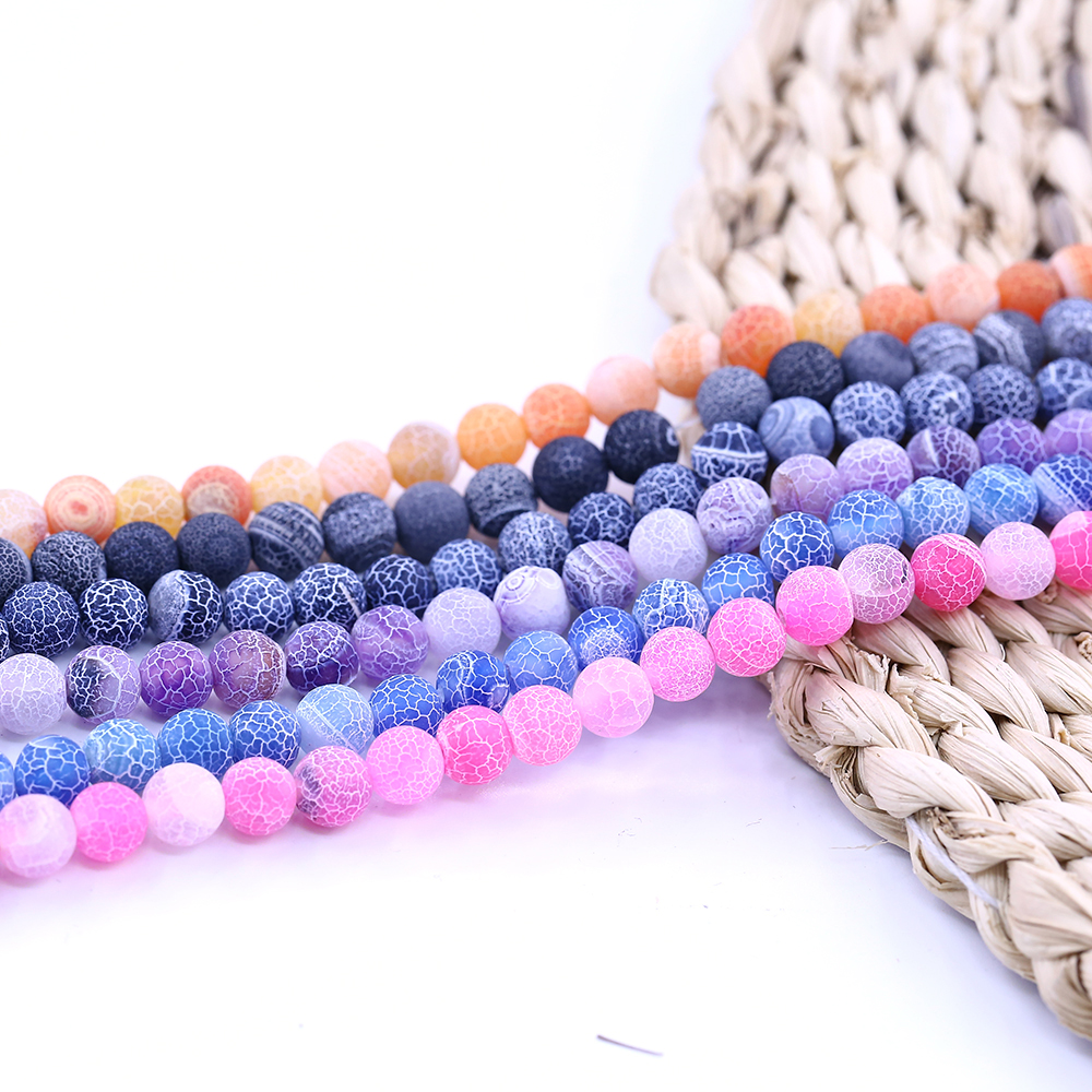 Wholesale Rubber Neon Matte Round Loose Beads 15/" 6mm 8mm 10mm Bulk