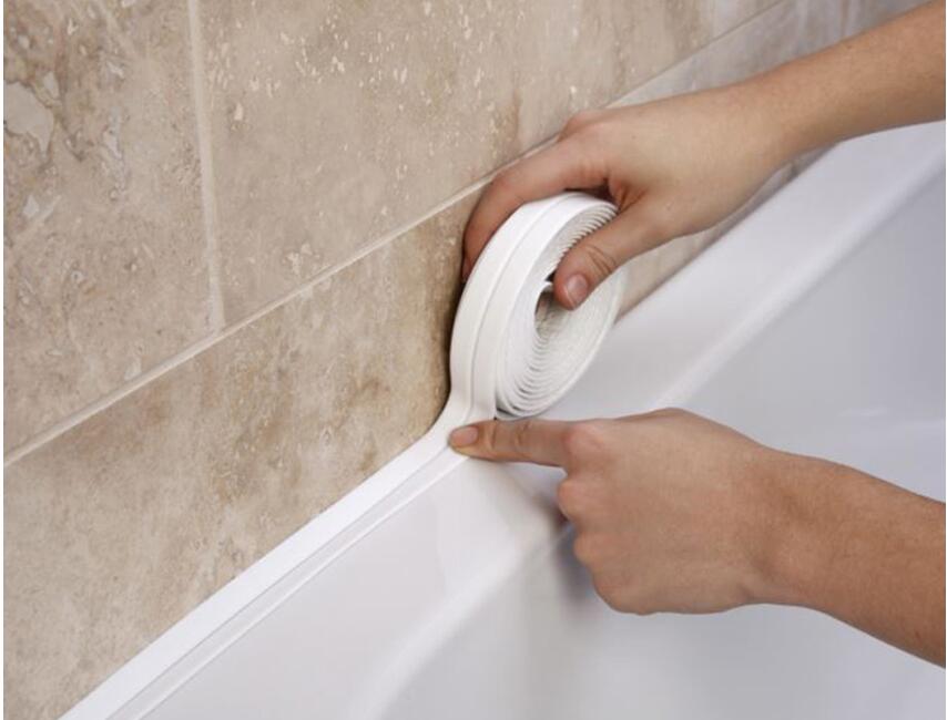 2 Pcs Bianco 38mm X 3 2m Striscia Di Caulk Per Lavello Cucina Bagno Doccia Vasca Sigillante Autoadesivo Nastro Striscia Di Tenuta Nastro Sigillante Impermeabile E Resistente Alla Fai Da Te Ferramenta Nsb Group Com Sigillare Vasca Da Bagno