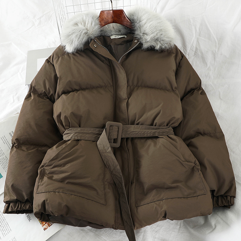 

2019 new fashion women's clothing winter coat womens jackets and coats M700, Black