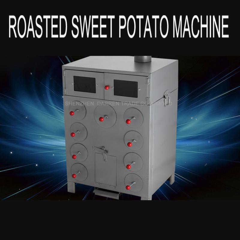 

Perfect 9 Hole thicken and double layers corn grilled machine charcoal or wood roasted sweet potatoes Oven machine