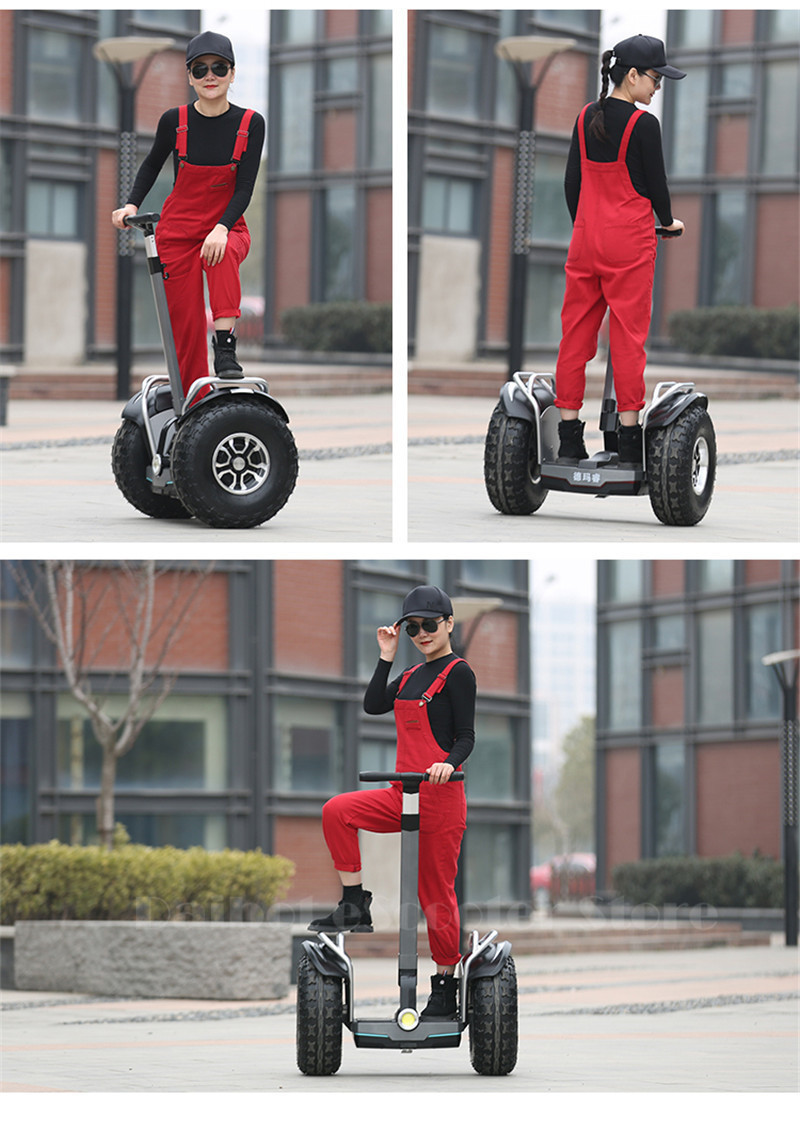 Daibot 2019 New Powerful Electric scooter Two Wheels Double Driver 60V 2400W Off Road Big Tire Adults Hoverboard Scooter (7)