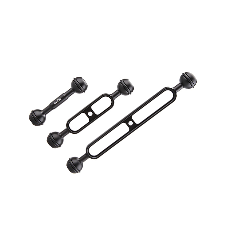 

Weefine 3 5 8 12 Inch Lightweight Aluminum Ball Adapter YS Mount Arm Bracket Extension Diving Underwater Photography Accessories