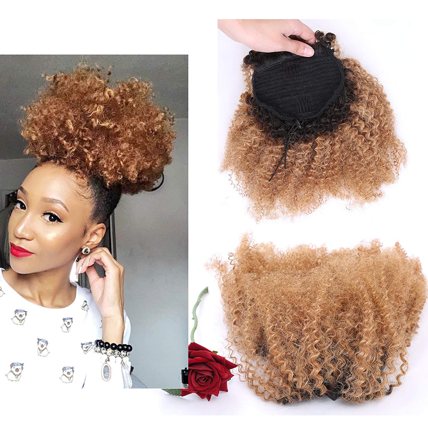 Discount Short Blonde Afro Short Blonde Afro 2020 On Sale At Dhgate Com