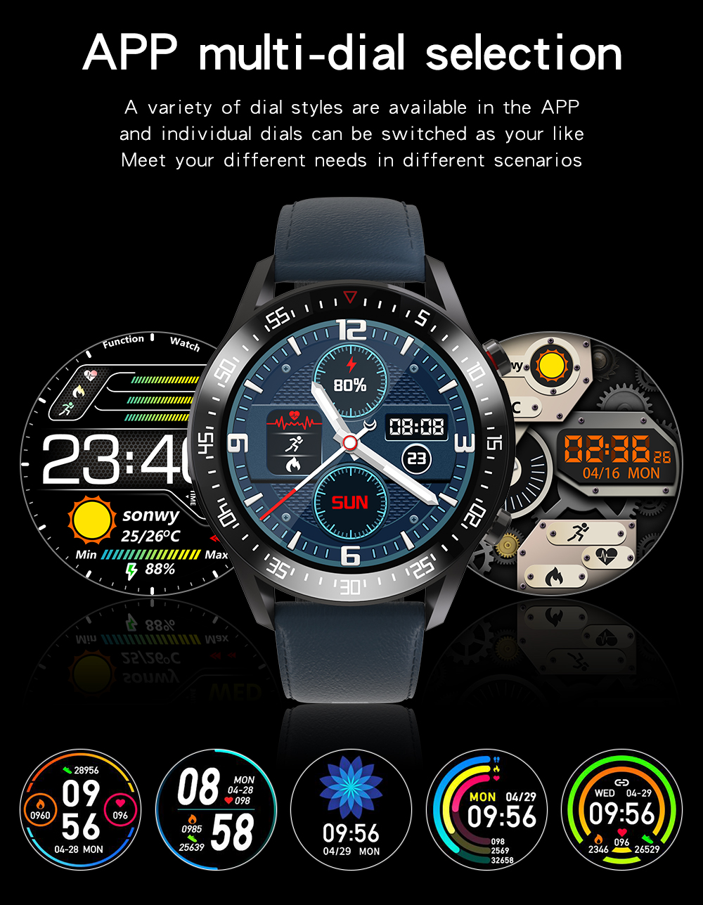 smart watches round dial